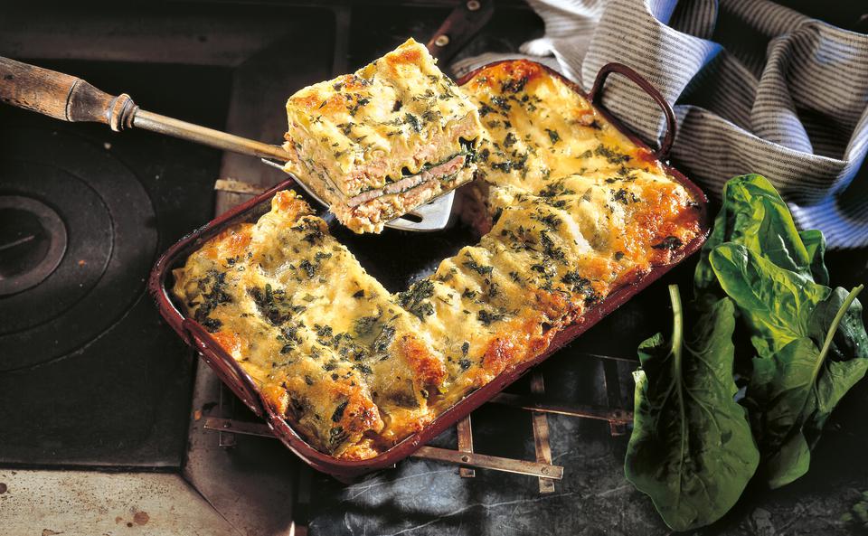 Räucherfisch-Lasagne