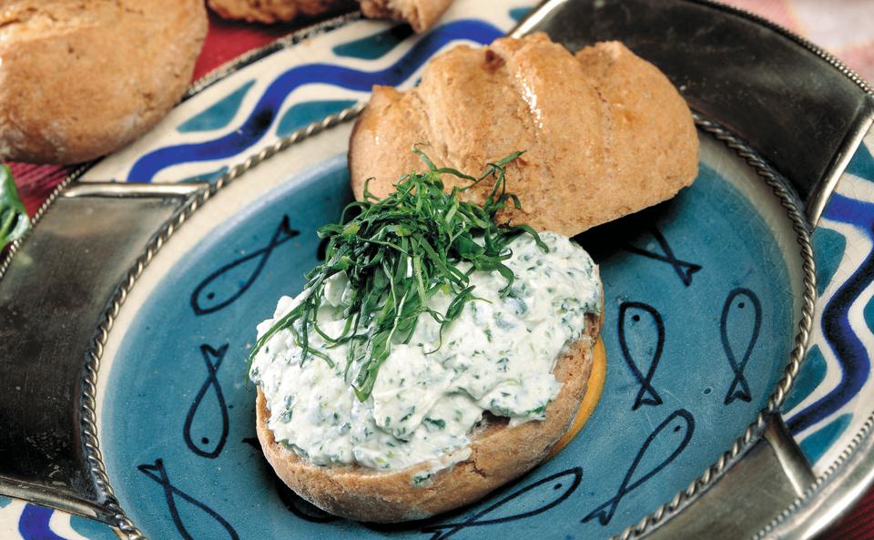 Ricotta-Spinat-Aufstrich