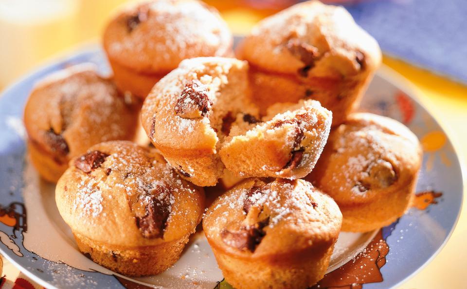 Bananen-Nougat-Muffins für Träumelieschen