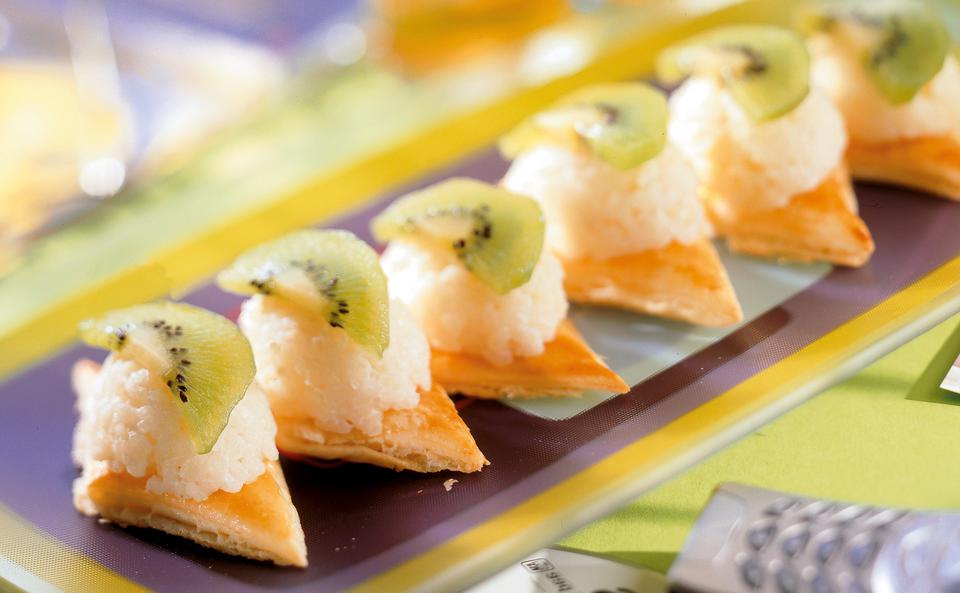 Süße Sushi mit Kiwi