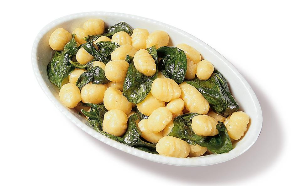 Spinat-Gnocchi