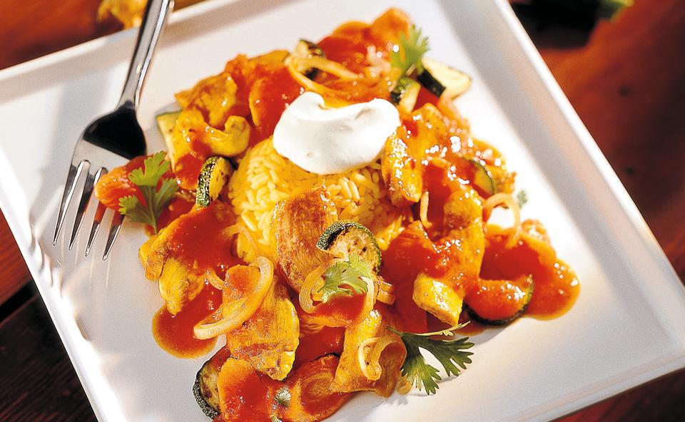 Chicken-Curry mit Gemüse