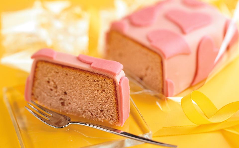 Herziger Kuchen zum Valentinstag