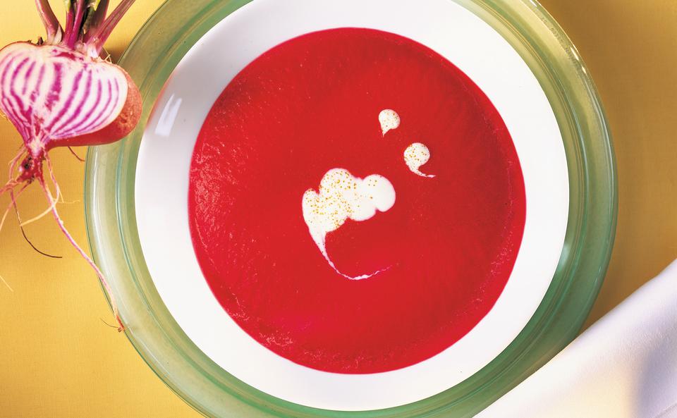 Rote-Rüben-Erdäpfelsuppe