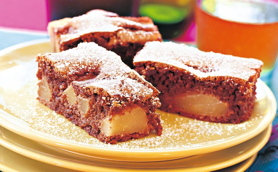 Birnen-Nuss-Schnitte