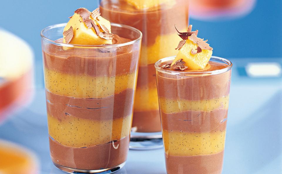 Mango-Schokocreme