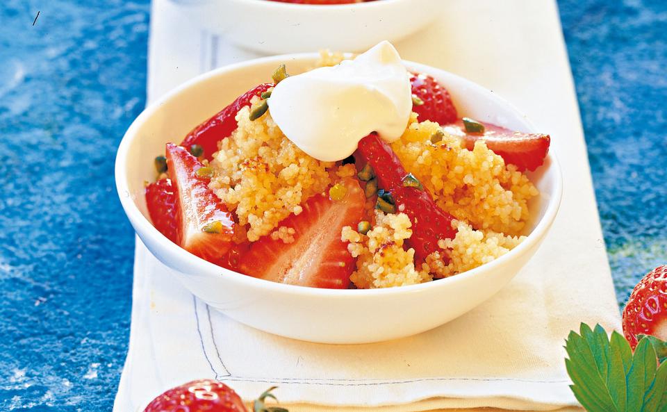 Erdbeer-Couscous