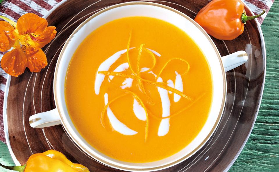 Karotten-Orangensuppe