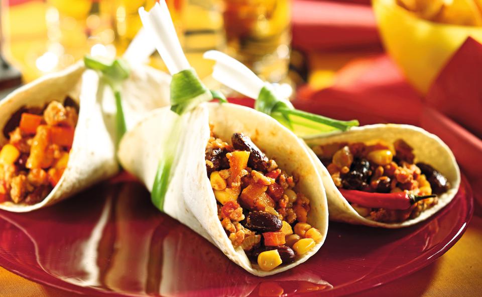 Wraps mit Chili con Carne • Rezept • GUSTO.AT