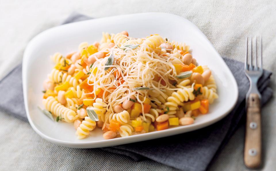 Fusilli mit Bohnensauce