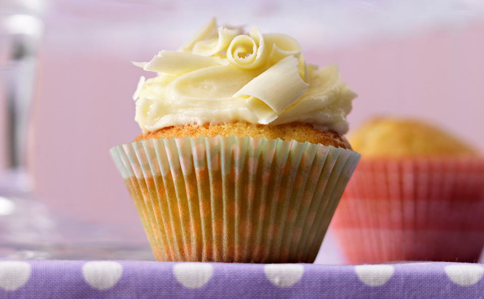 Cupcakes mit weichem Nougatkern