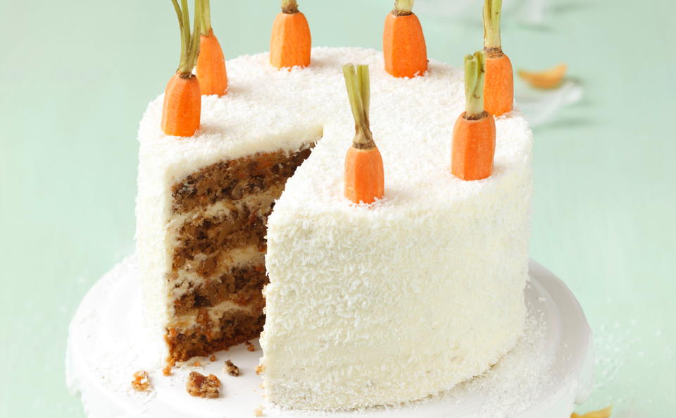 Karotten-Nuss-Torte