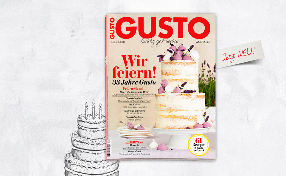 GUSTO Jubiläumsausgabe