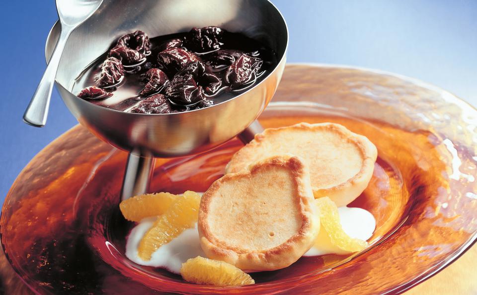 Liwanzen mit Joghurtschaum • Rezept • GUSTO.AT