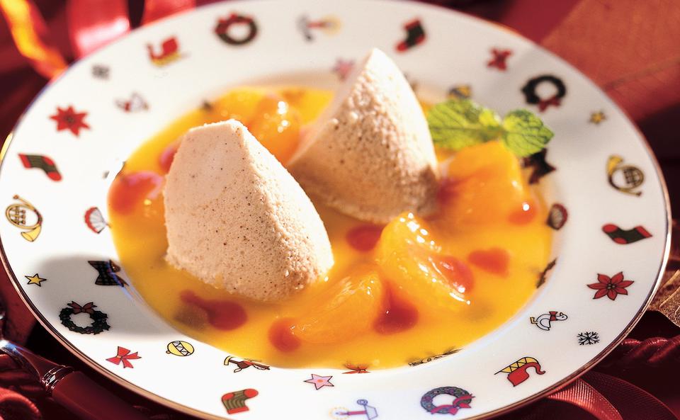 Lebkuchen-Creme mit Mandarinen-Ragout • Rezept • GUSTO.AT