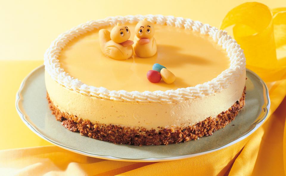 Eierlikörtorte mit Osterküken