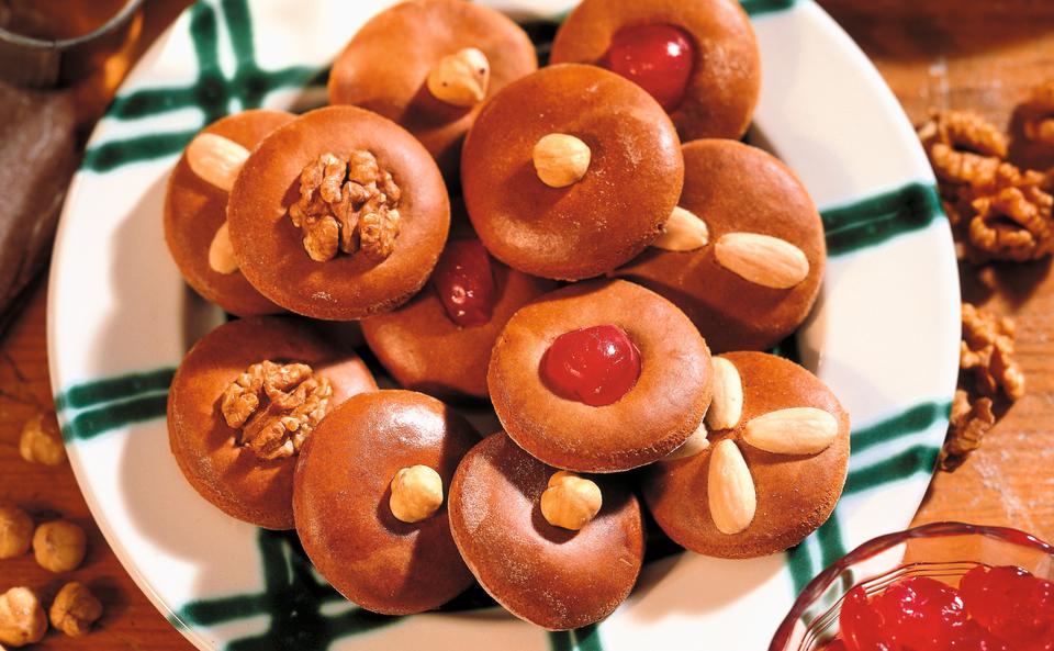 Dekorierte Lebkuchen