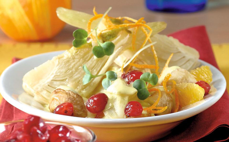 Fenchel in Orangensauce mit Maroni • Rezept • GUSTO.AT