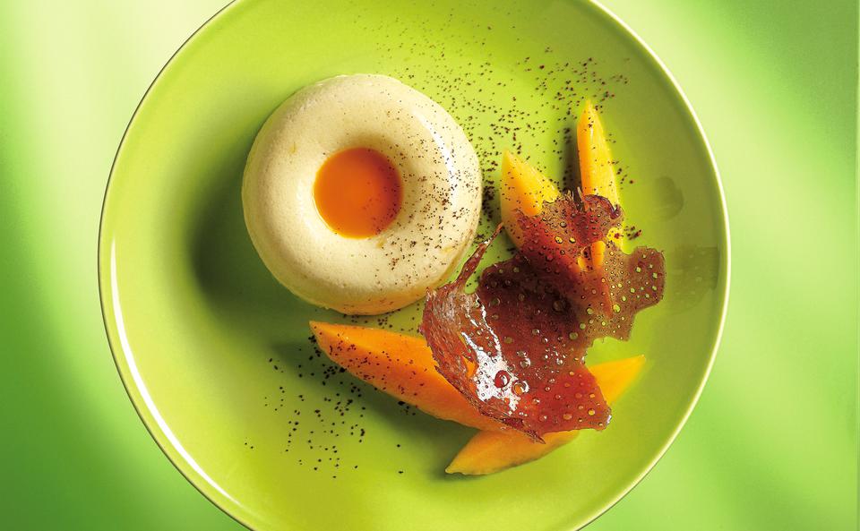 Verbene-Savarin mit Mango