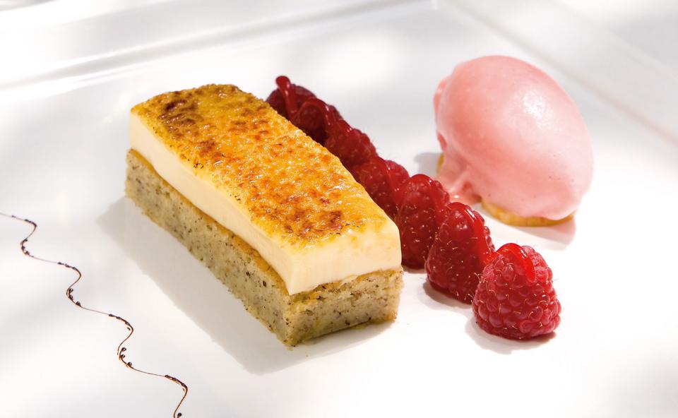 Crème-brûlée-Schnitte