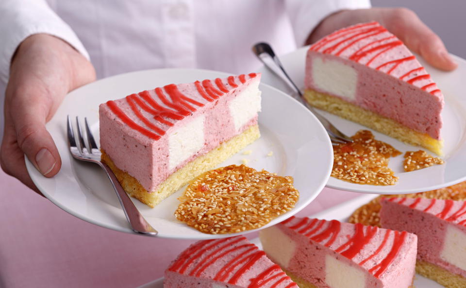 Erdbeer-Topfen-Torte