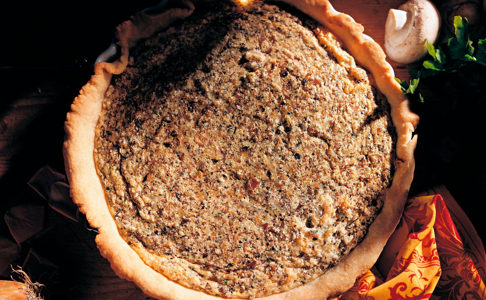 Champignon-Kuchen