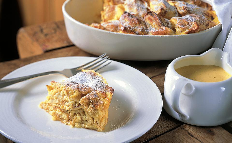 Topfen-Palatschinken mit süßem Rahmguss • Rezept • GUSTO.AT