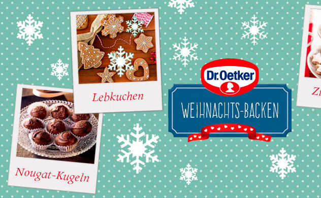 Backen im Advent mit Dr. Oetker