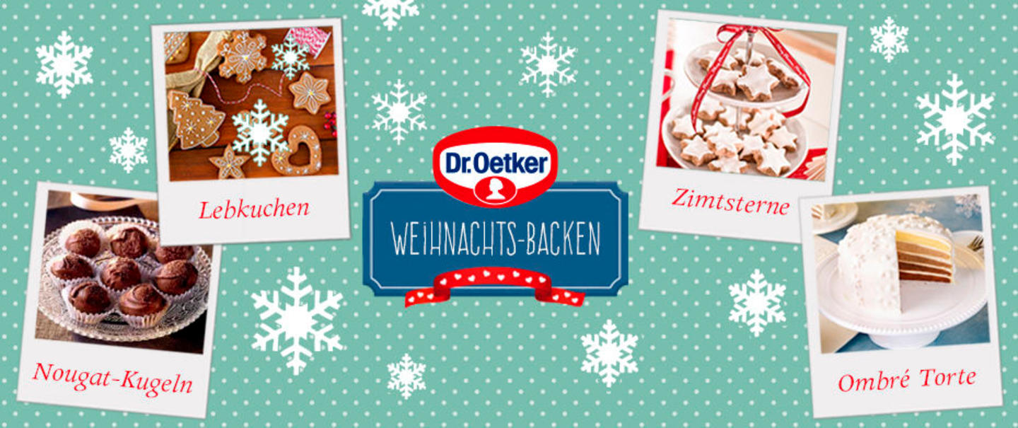 Backen im Advent mit Dr. Oetker