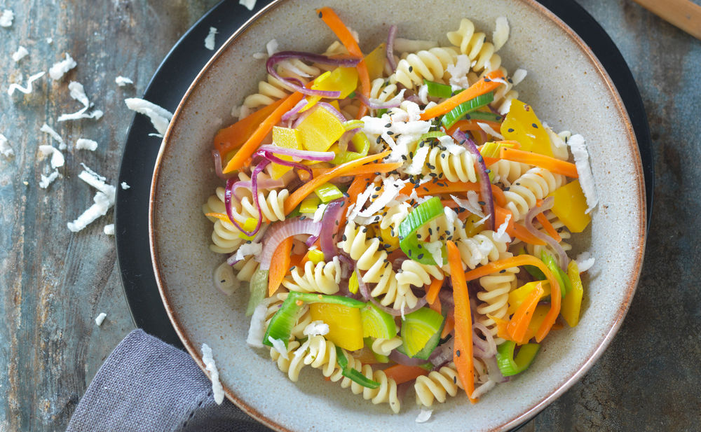 Fusilli mit Wurzelgemüse und Rettich • Rezept • GUSTO.AT