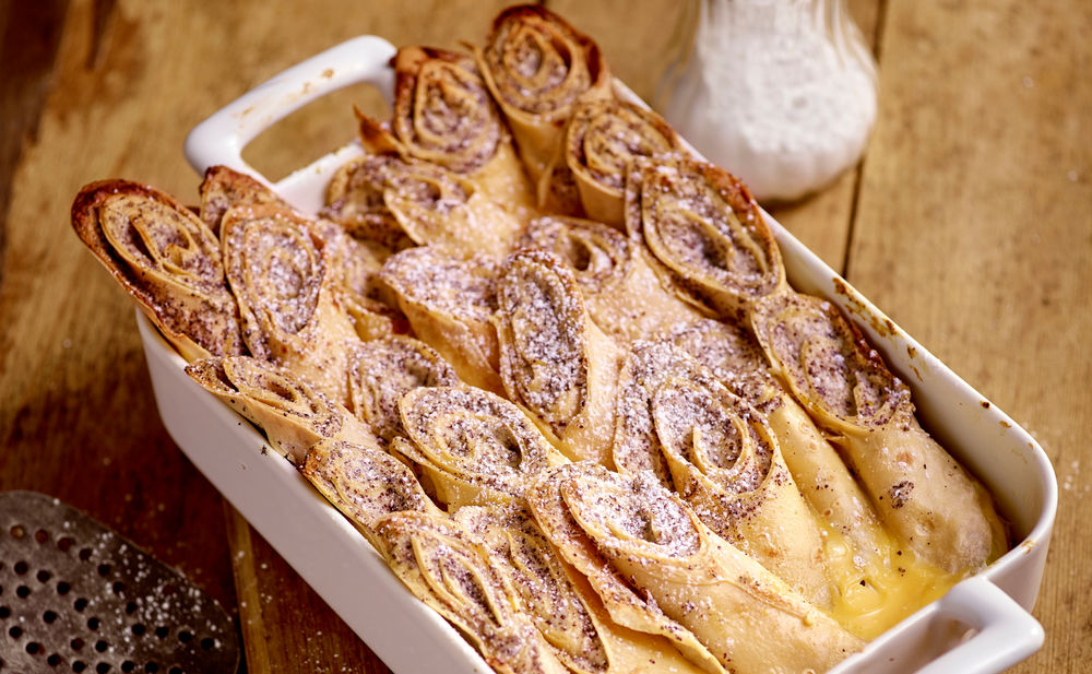 Topfenpalatschinken überbacken — Rezepte Suchen