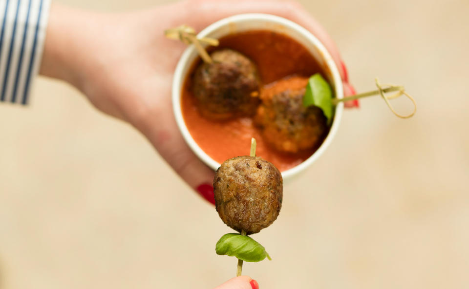 Polpette mit Paradeissauce