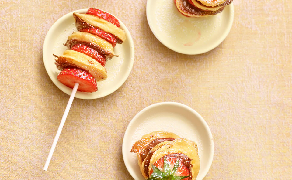 Mini-Pancake-Spieße