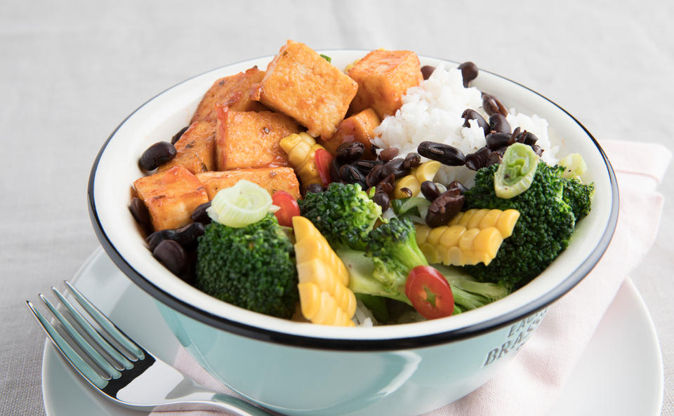 BBQ Tofu Bowl