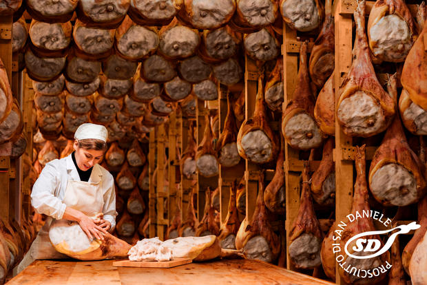 Bild: Consorzio del Prosciutto di San Daniele & Consorzio Tutela Grana Padano