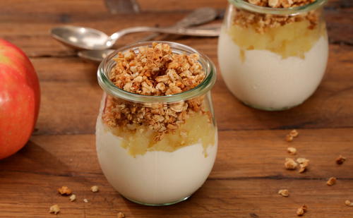 Bild: G + J Videos apfelmus-muesli