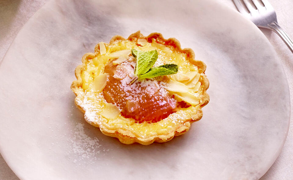 Pfirsich-Mandeltartelettes