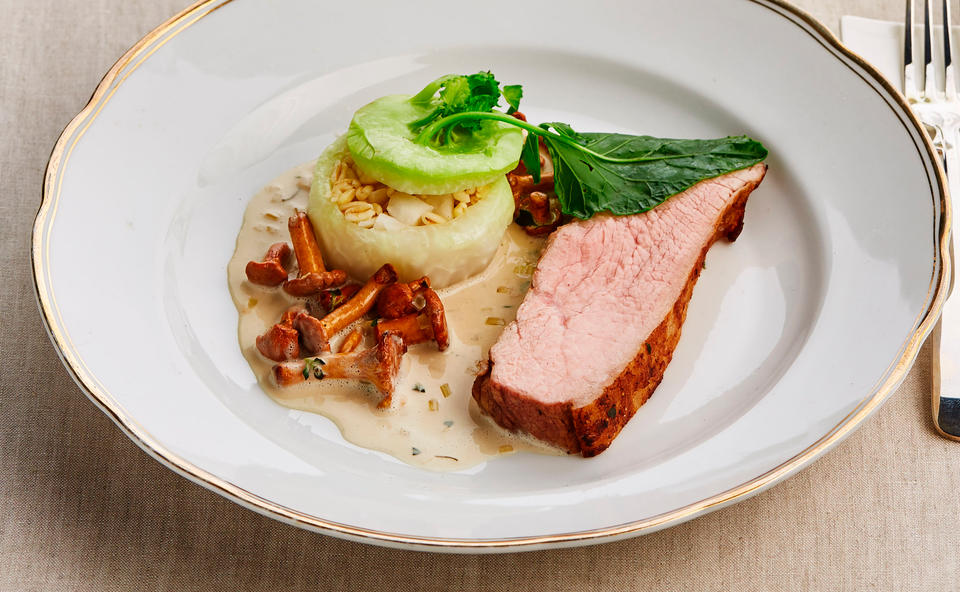 Kalbstafelspitz mit Schwammerlsauce und Kohlrabi • Rezept • GUSTO.AT