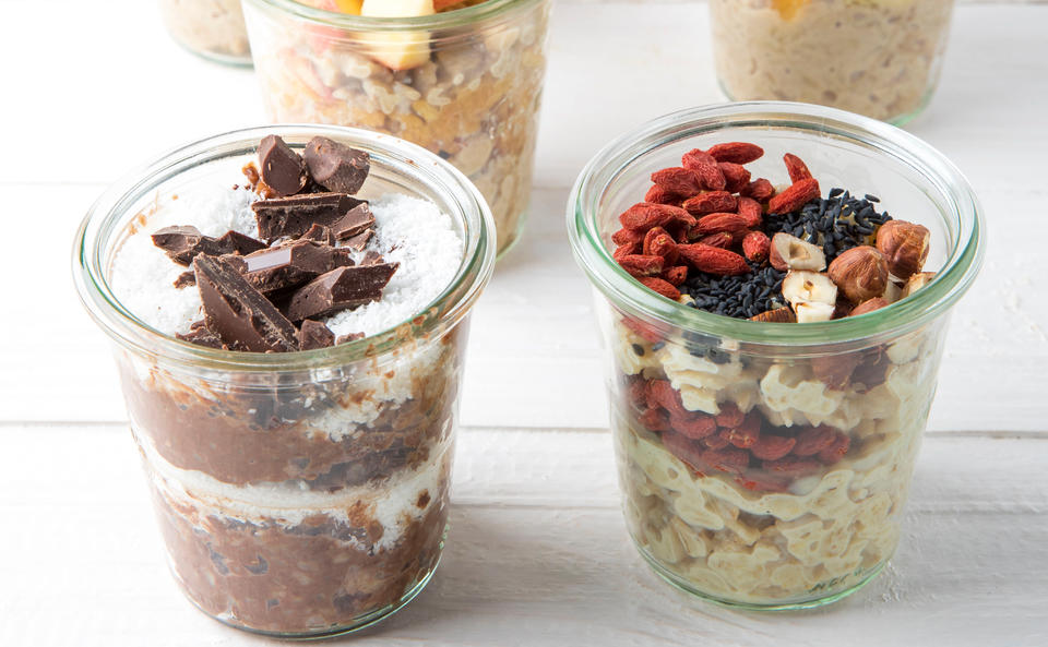 6 Overnight Oats Rezepte