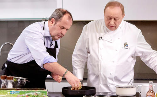 Bild: Dieter Brasch Josef Pröll und Alfons Schuhbeck