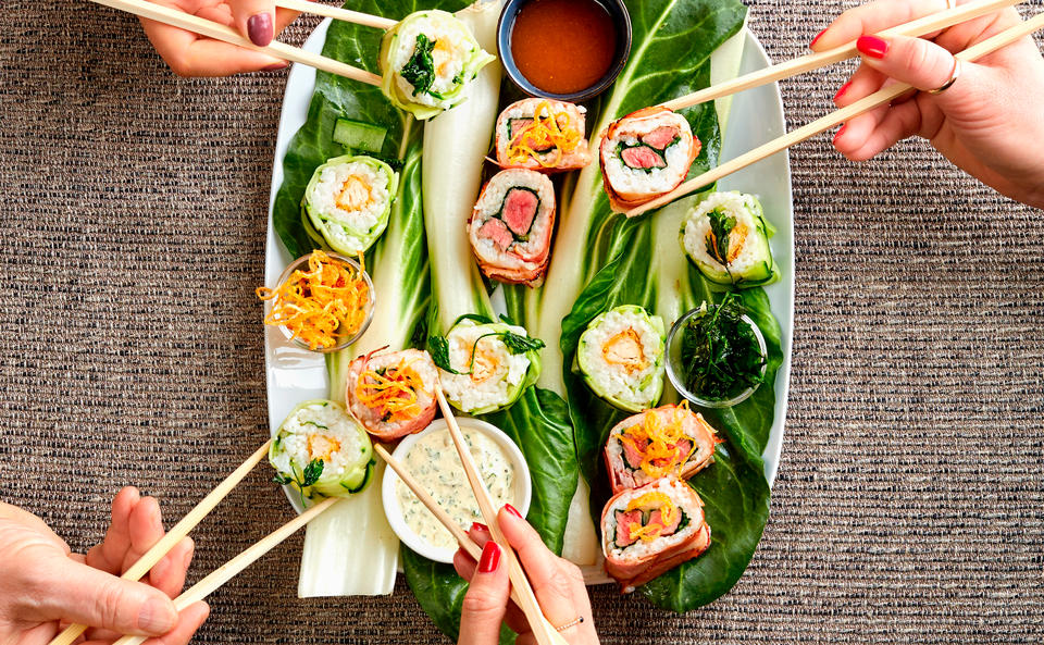 Rostbraten- und Backhendl-Maki